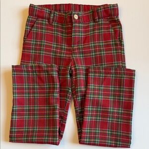 Dondolo Red Plaid Trousers